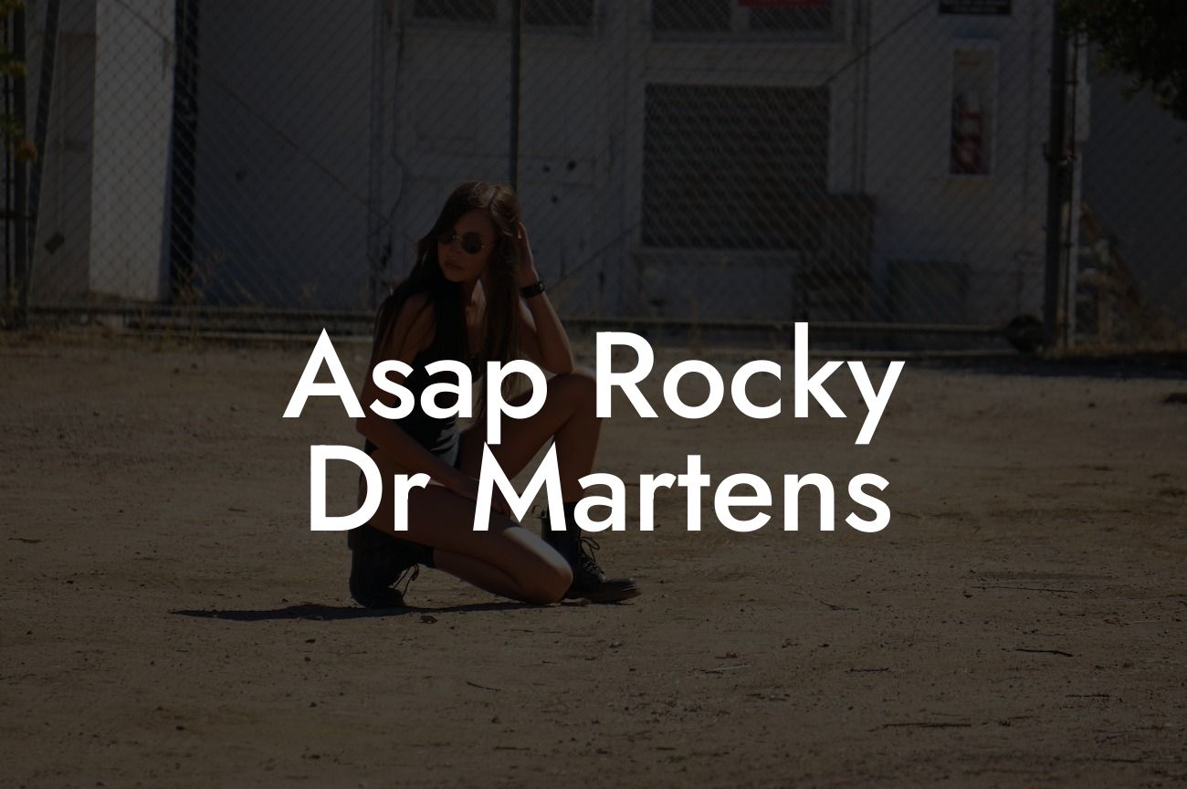 Asap Rocky Dr Martens