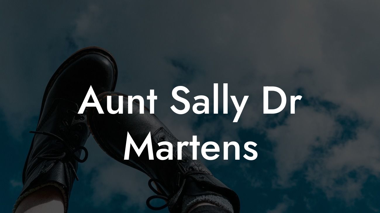 Aunt Sally Dr Martens