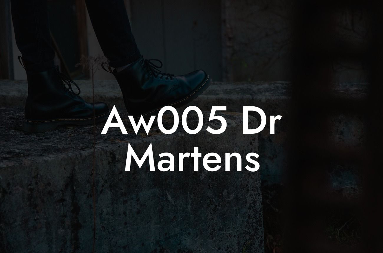 Aw005 Dr Martens