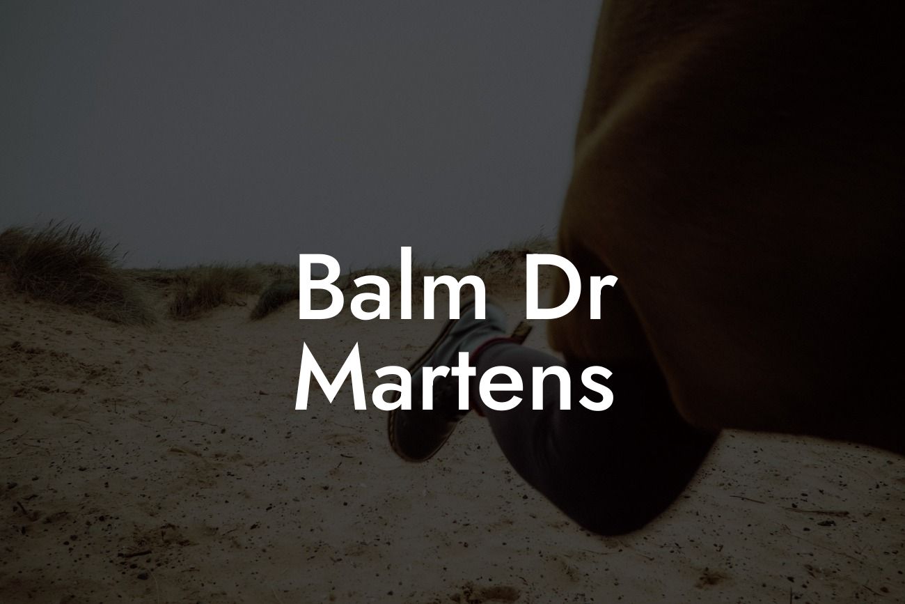 Balm Dr Martens