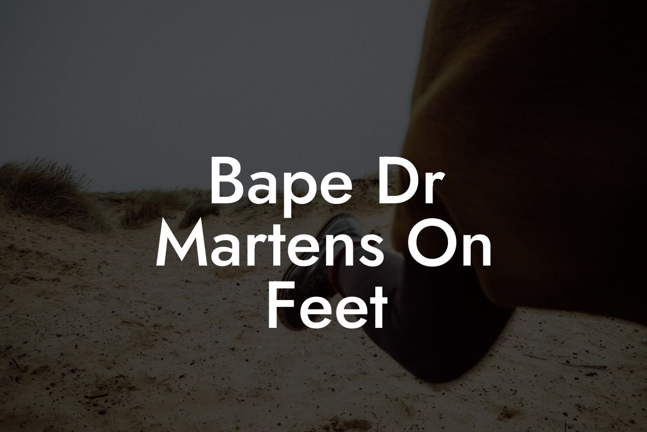 Bape Dr Martens On Feet