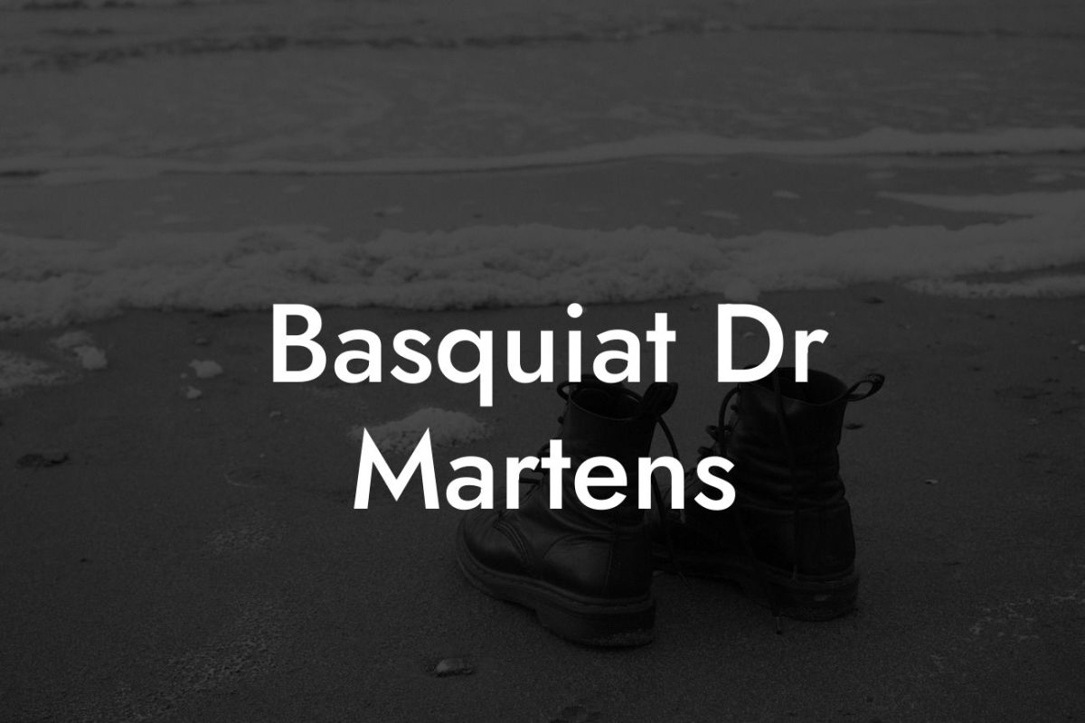 Basquiat Dr Martens