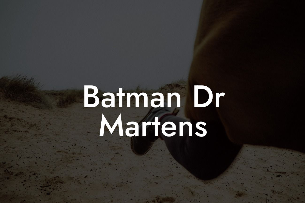 Batman Dr Martens