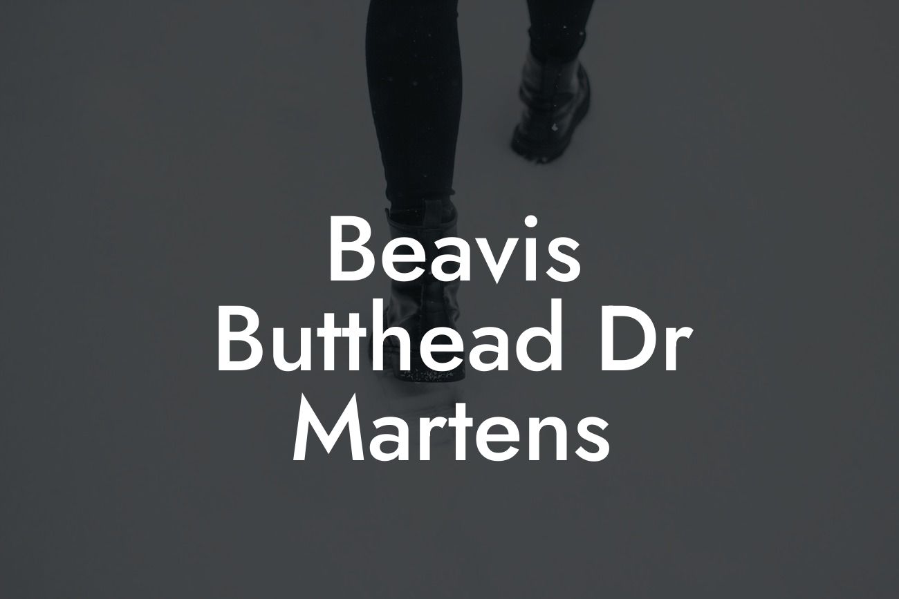Beavis Butthead Dr Martens
