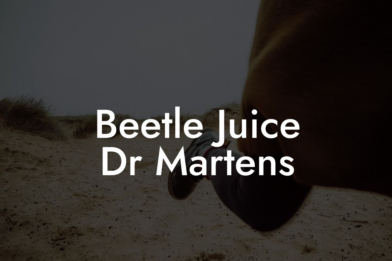 Beetle Juice Dr Martens