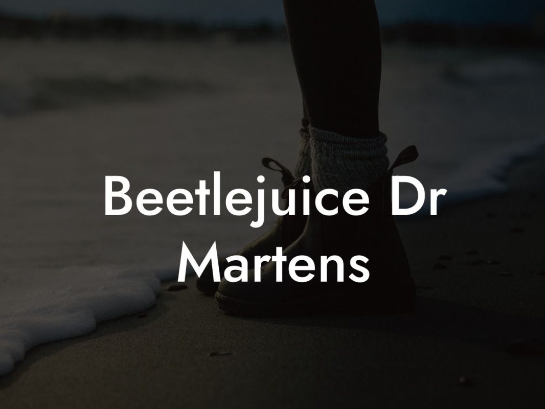 Beetlejuice Dr Martens