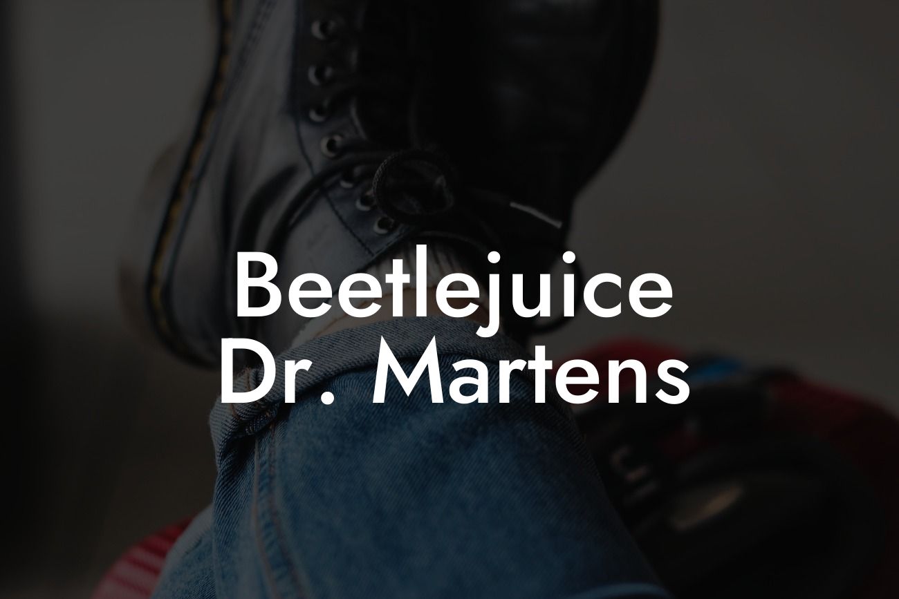 Beetlejuice Dr. Martens