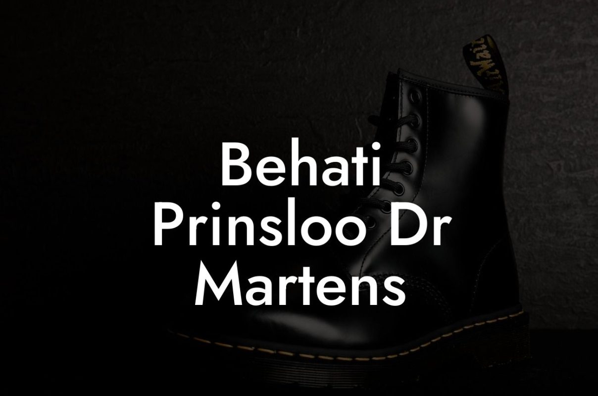 Behati Prinsloo Dr Martens