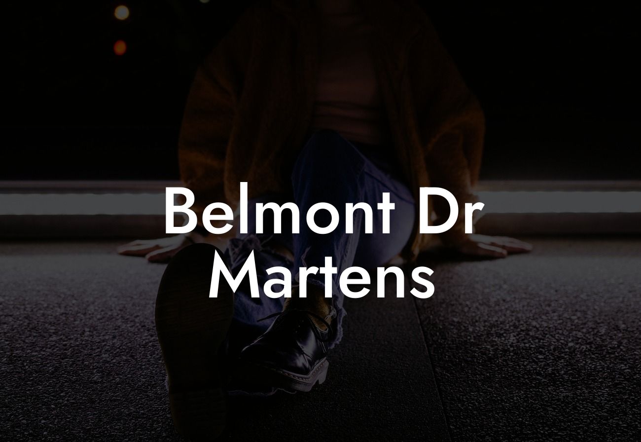 Belmont Dr Martens