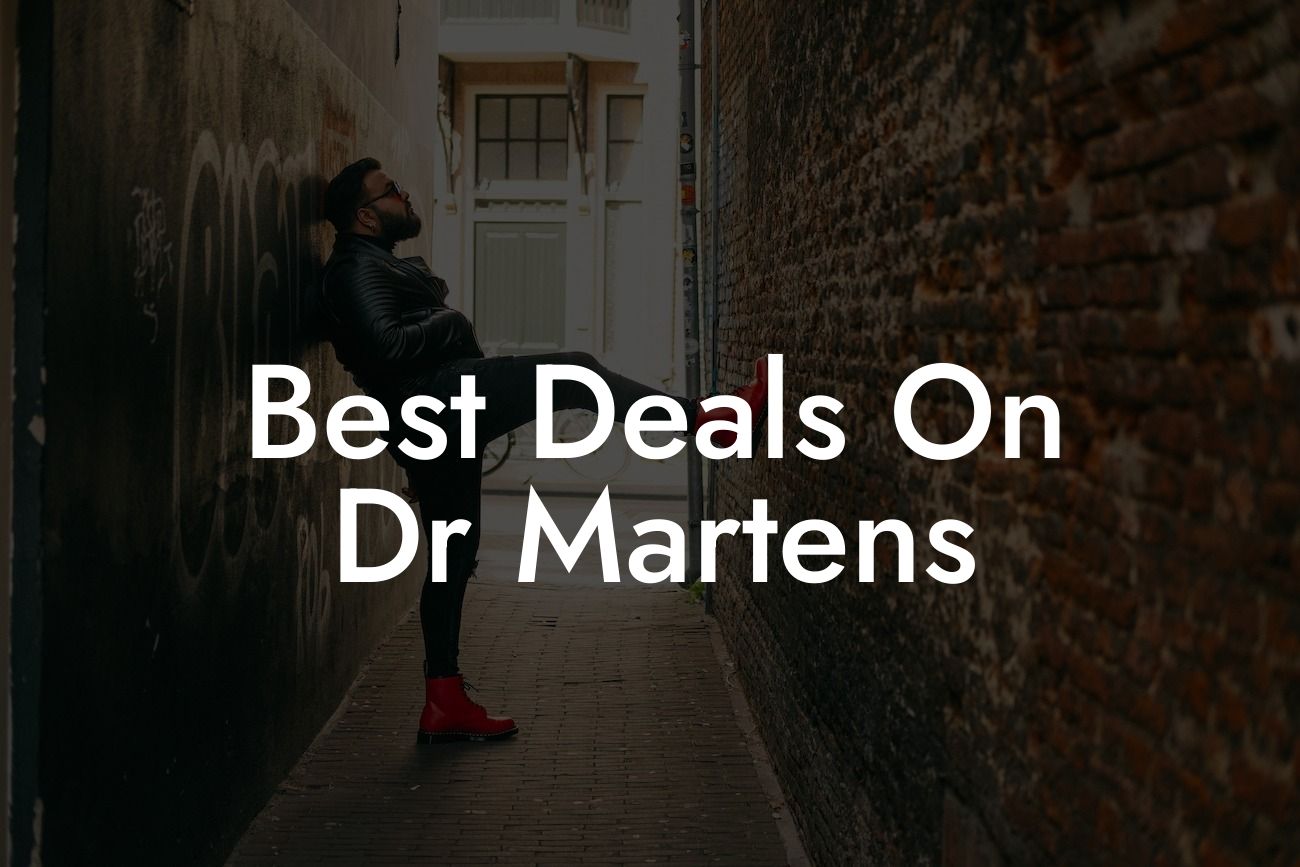 Best Deals On Dr Martens