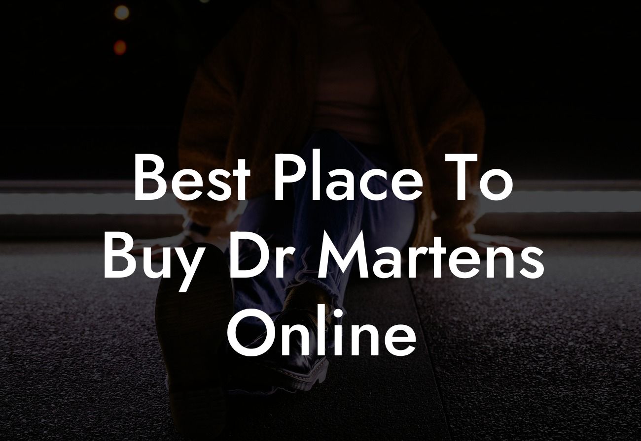 Best Place To Buy Dr Martens Online