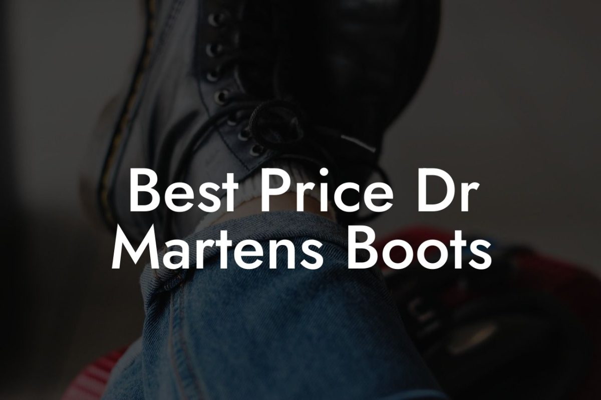 Best Price Dr Martens Boots