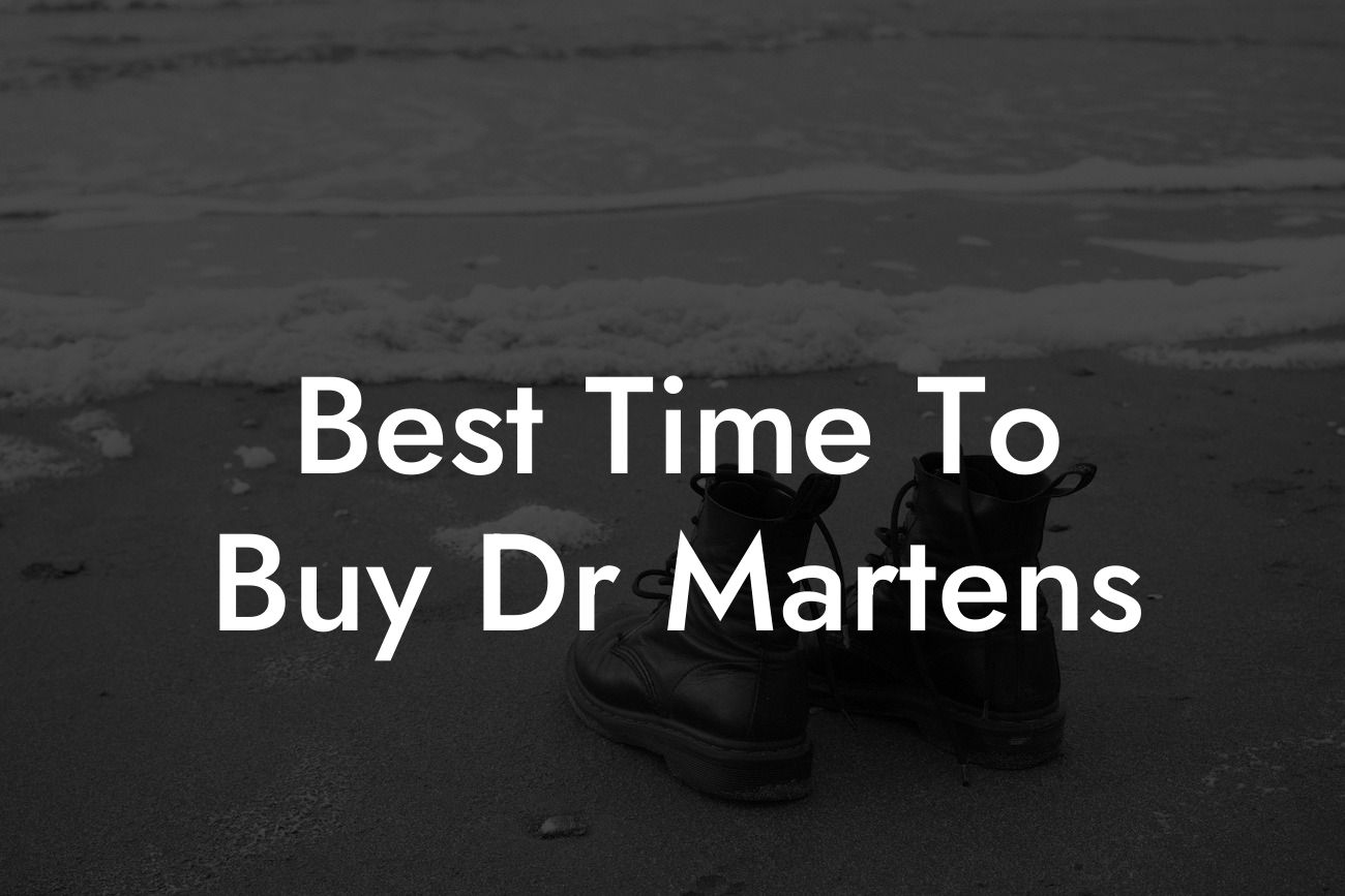 Best Time To Buy Dr Martens