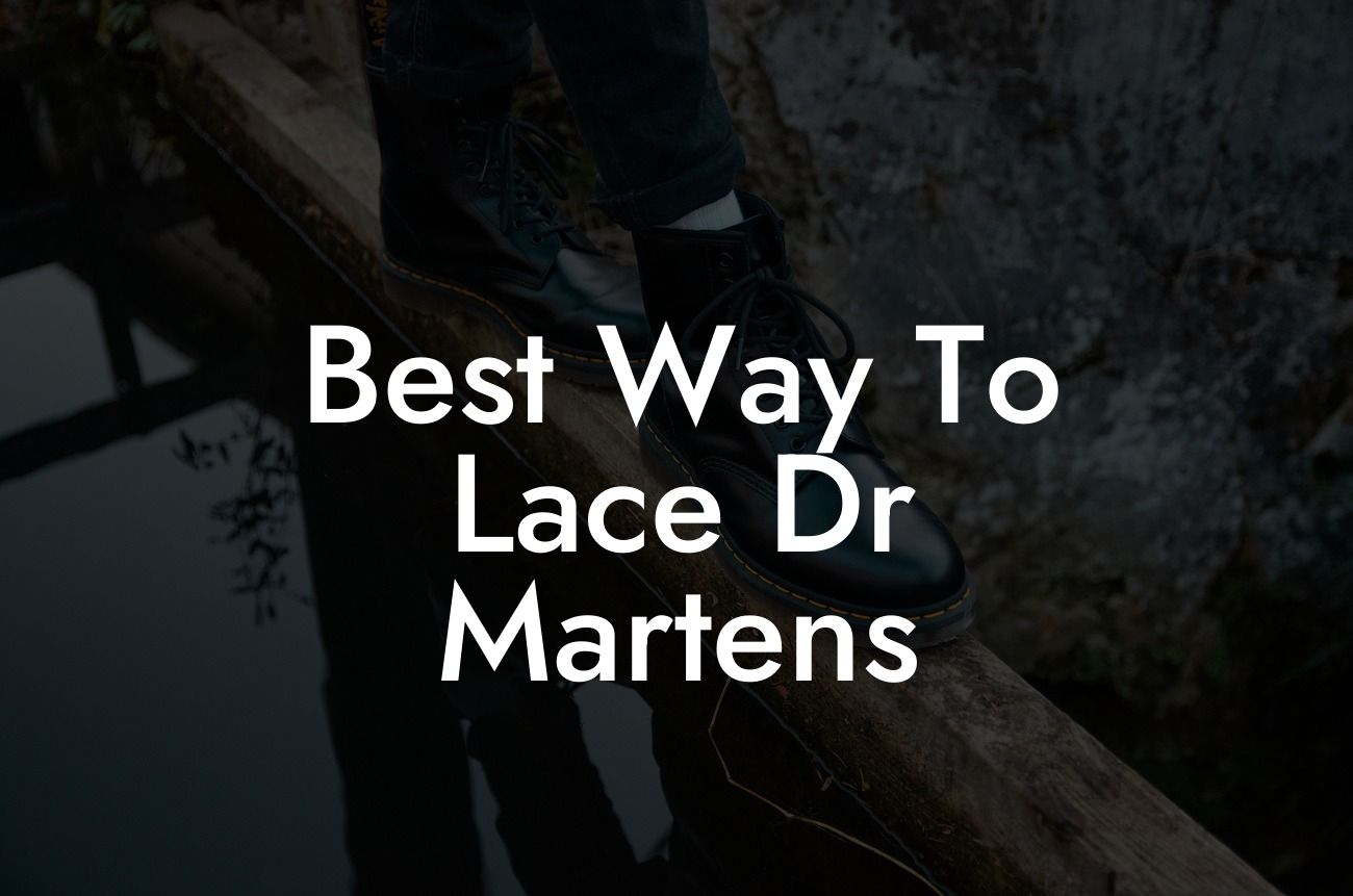 Best Way To Lace Dr Martens