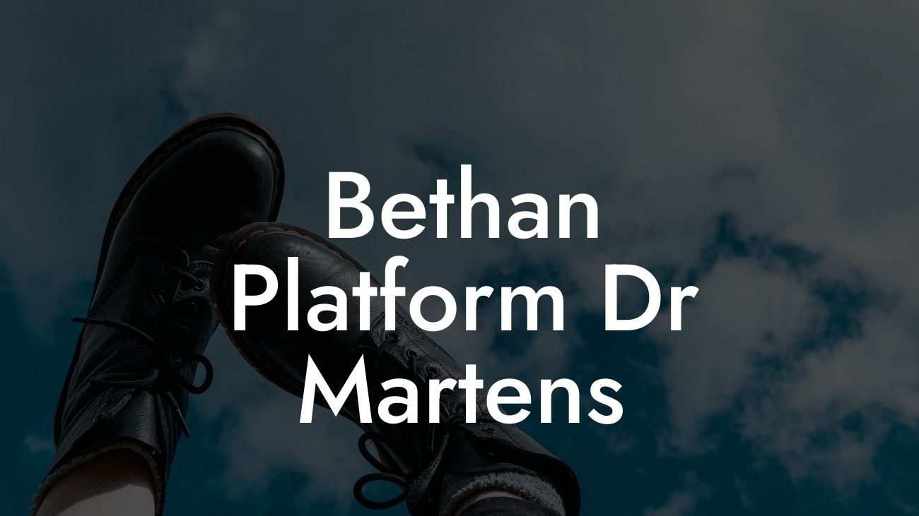 Bethan Platform Dr Martens