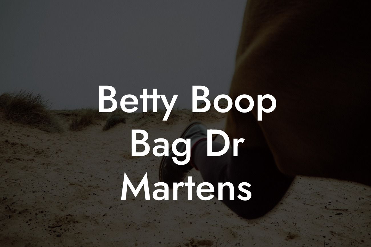 Betty Boop Bag Dr Martens