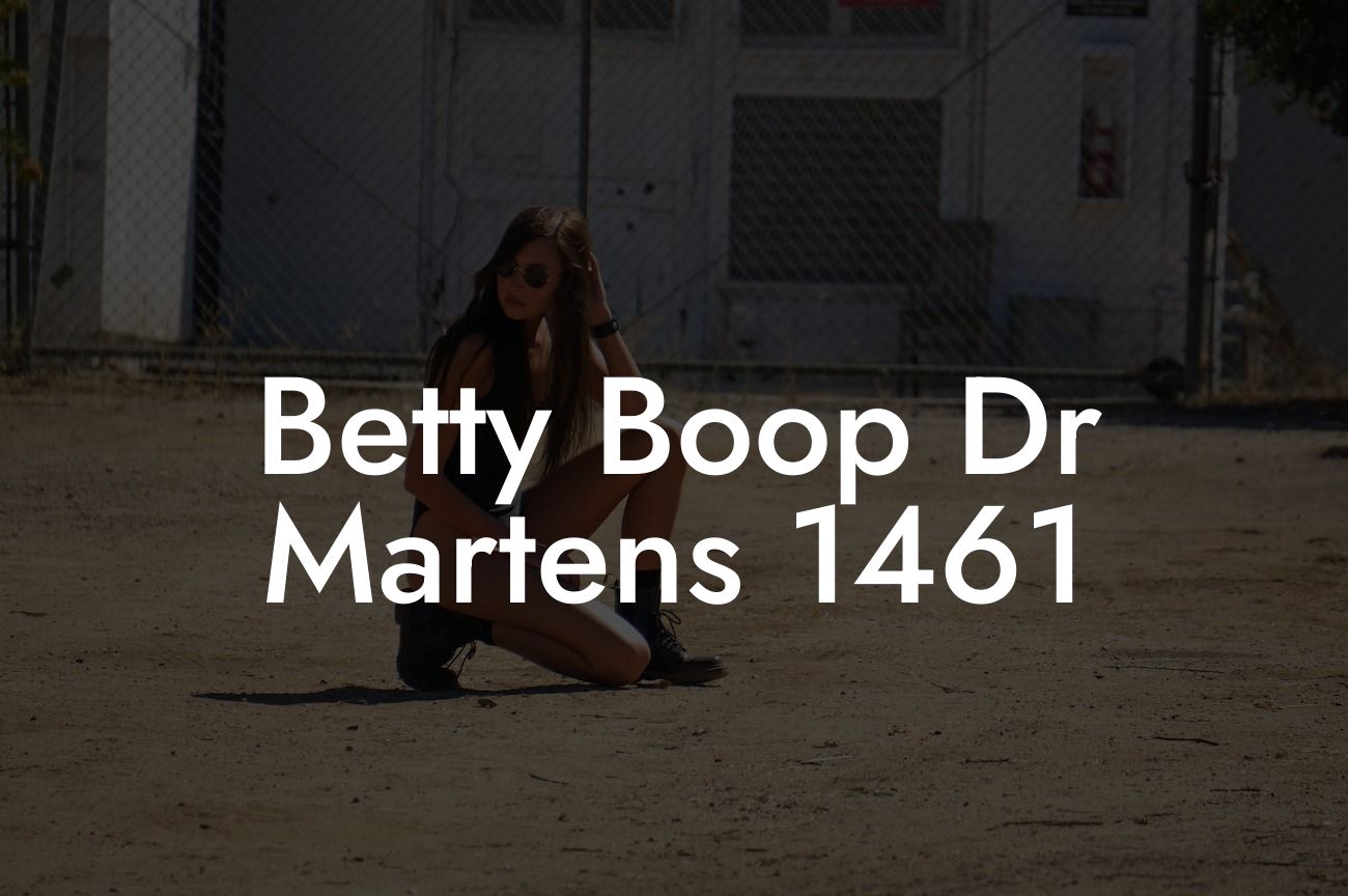 Betty Boop Dr Martens 1461