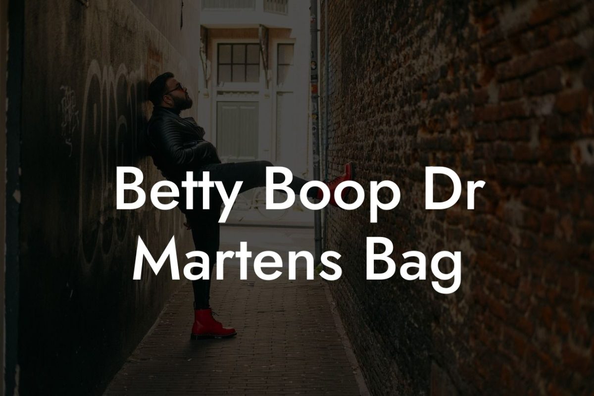 Betty Boop Dr Martens Bag