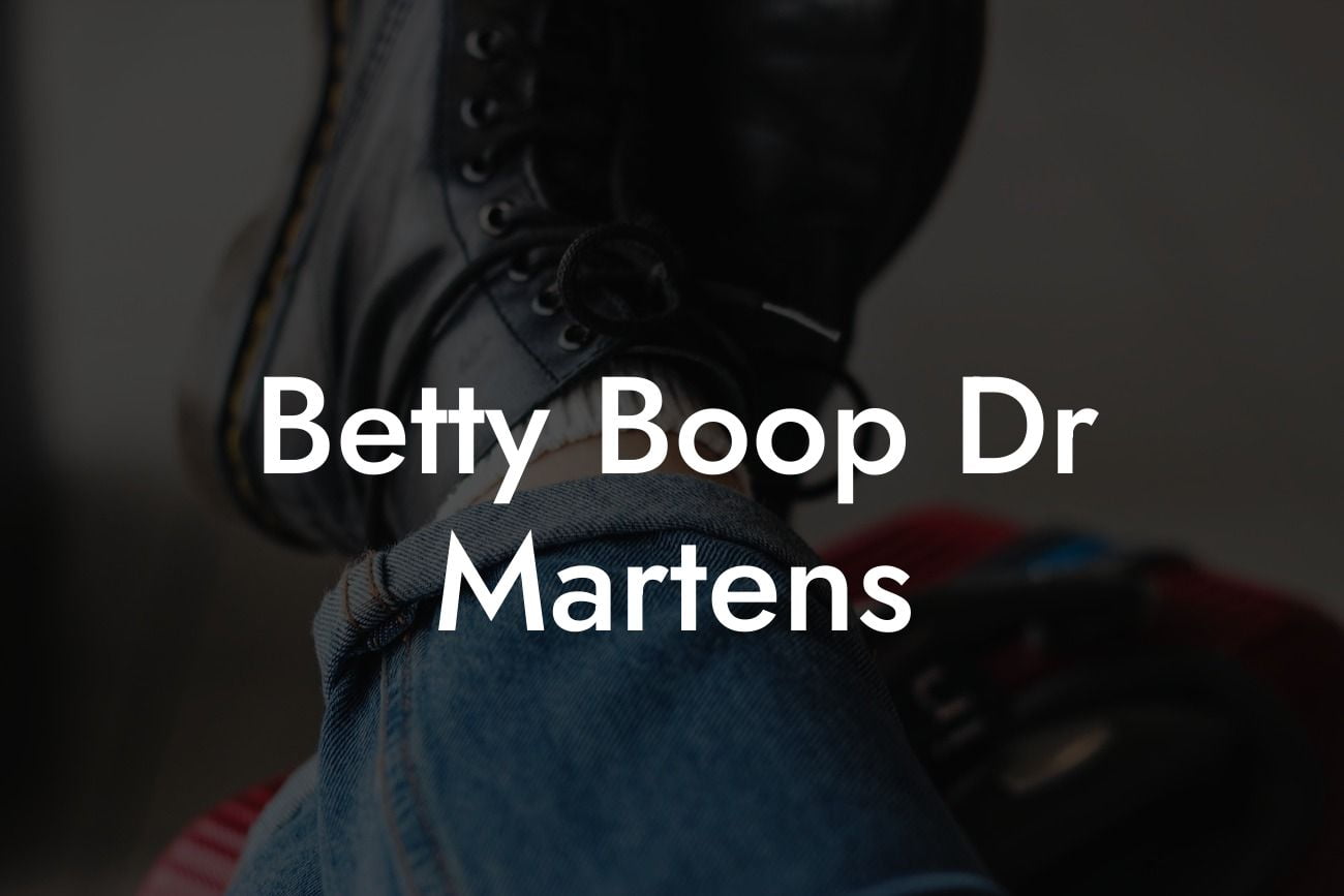 Betty Boop Dr Martens