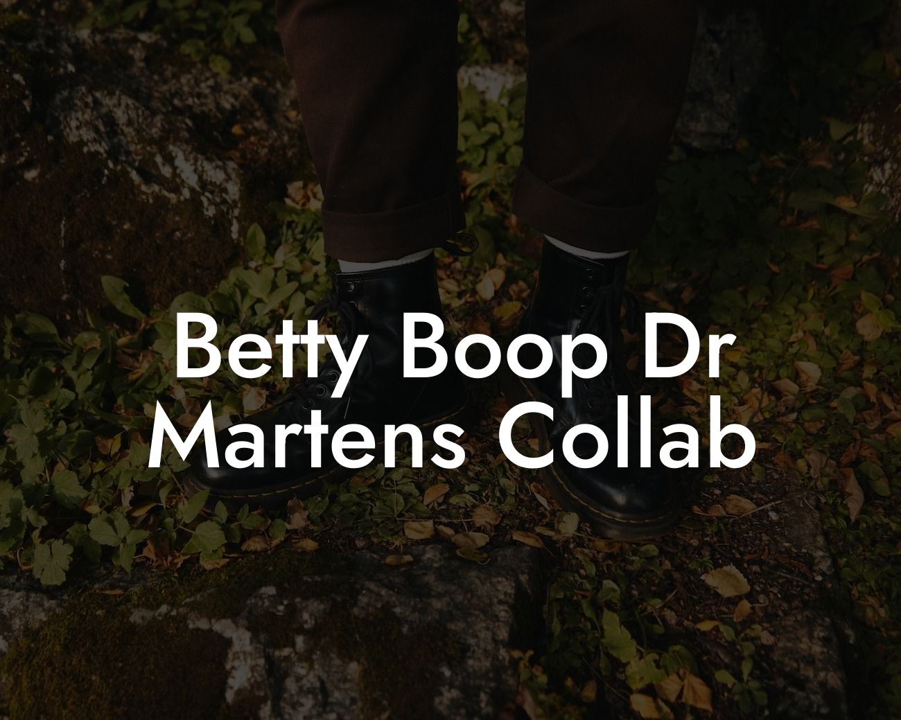 Betty Boop Dr Martens Collab