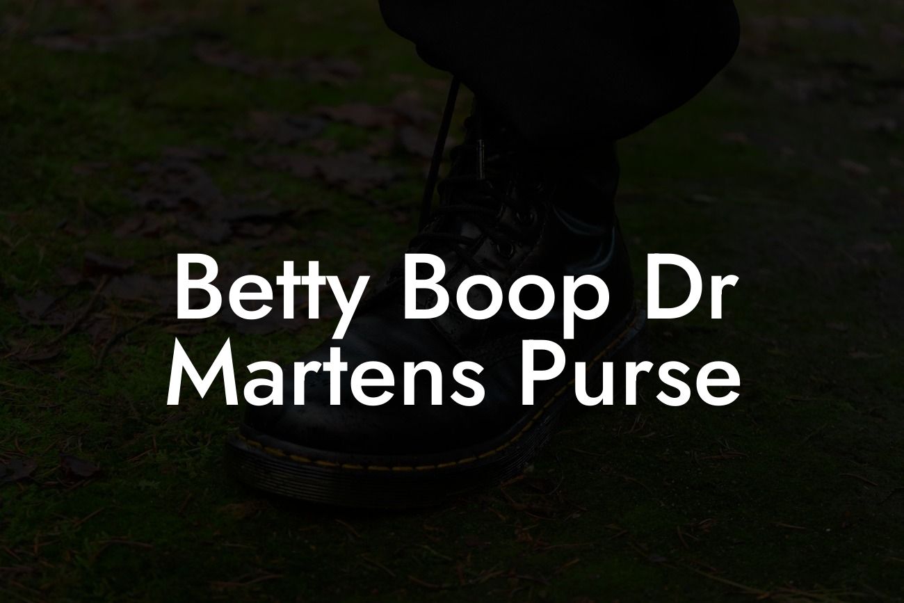 Betty Boop Dr Martens Purse