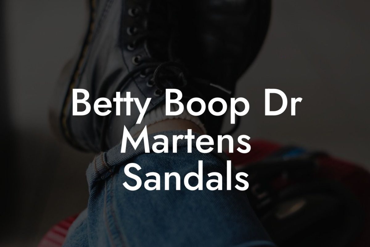 Betty Boop Dr Martens Sandals