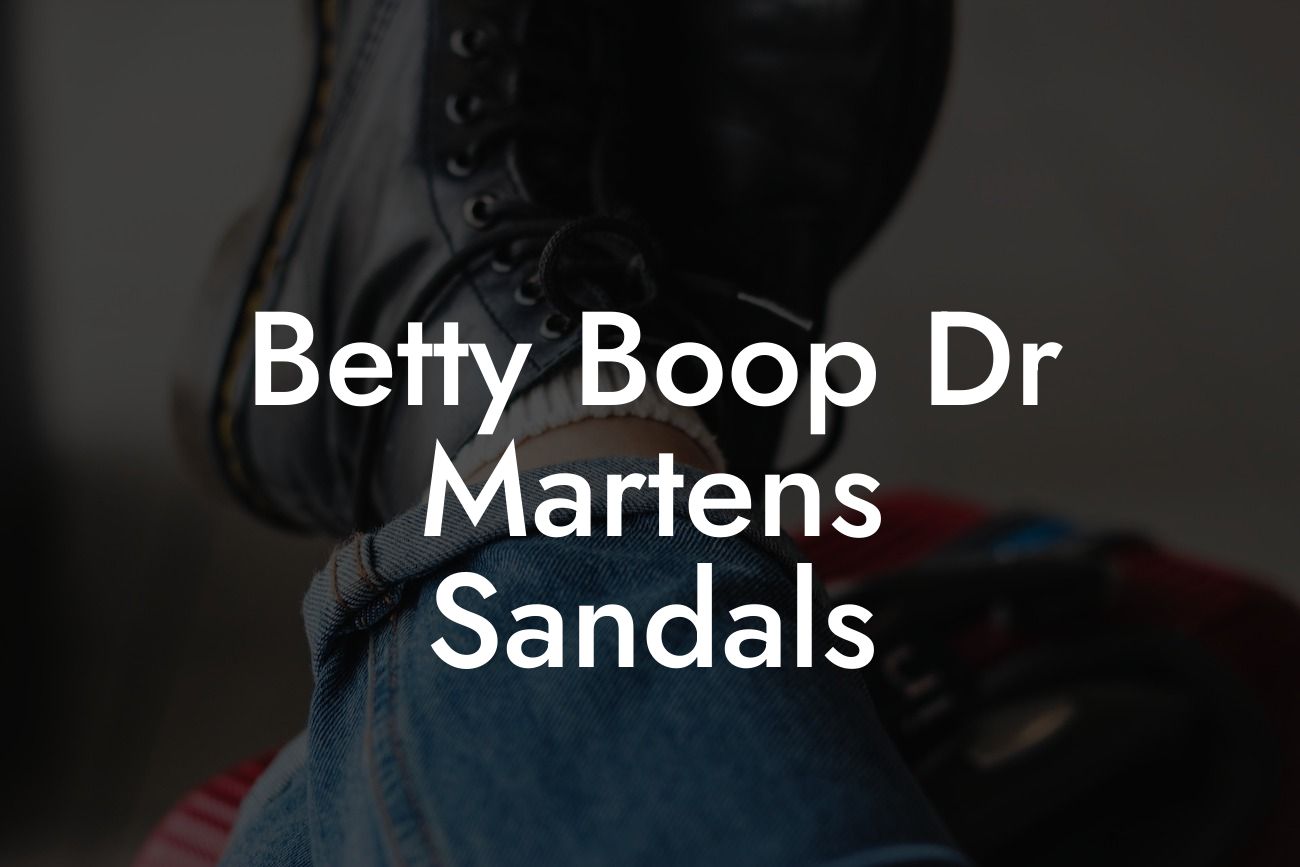 Betty Boop Dr Martens Sandals