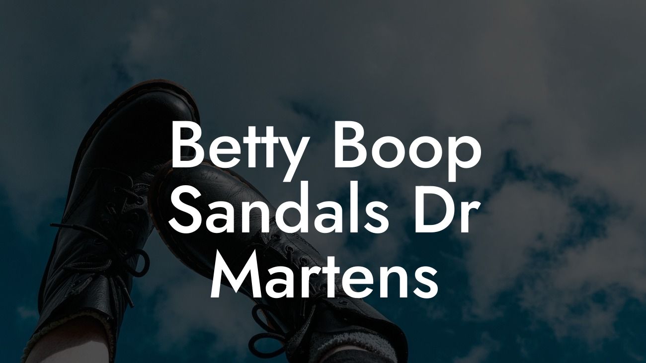 Betty Boop Sandals Dr Martens