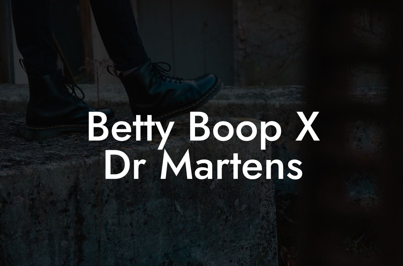 Betty Boop X Dr Martens