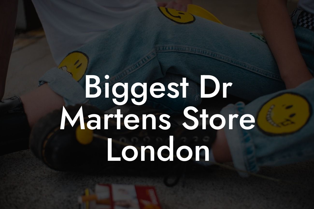 Biggest Dr Martens Store London