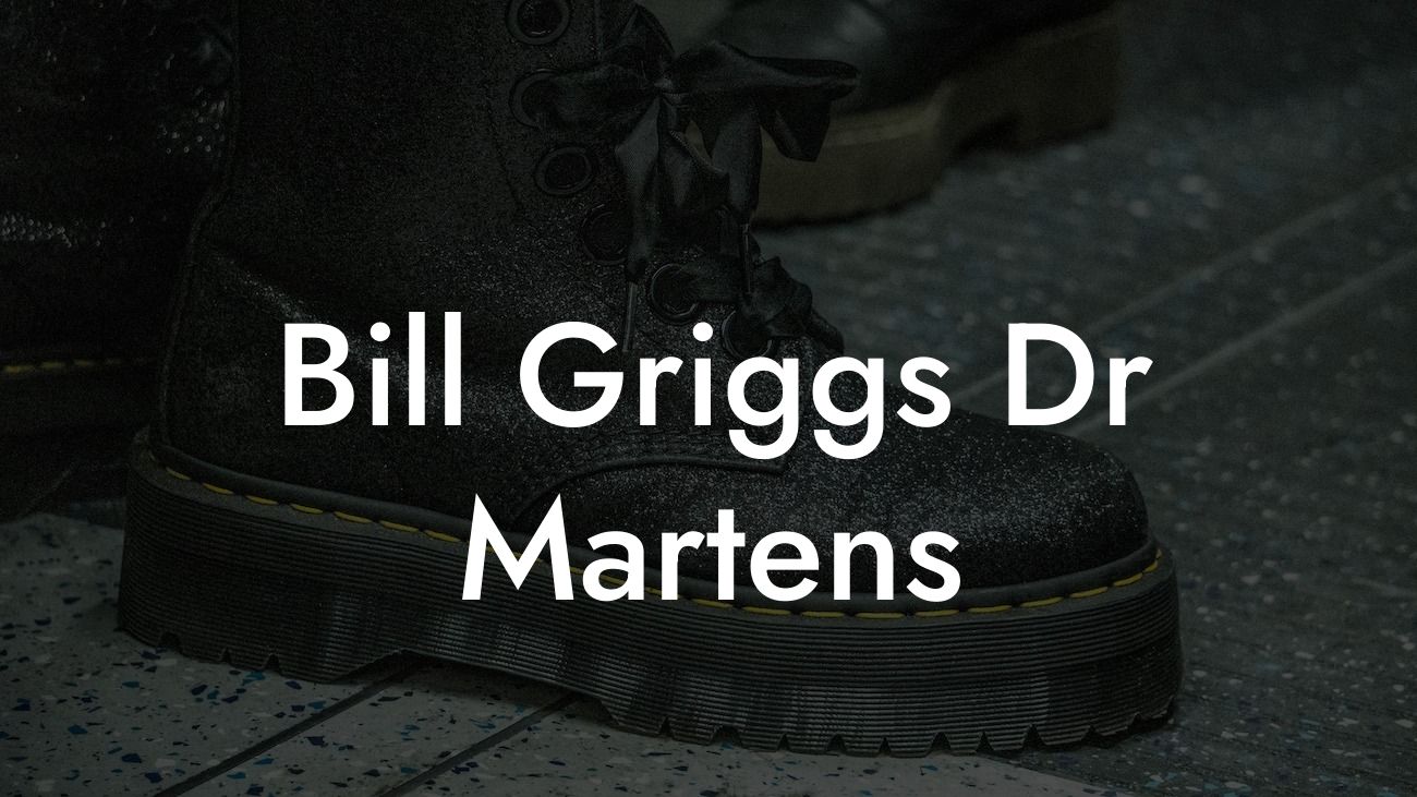 Bill Griggs Dr Martens