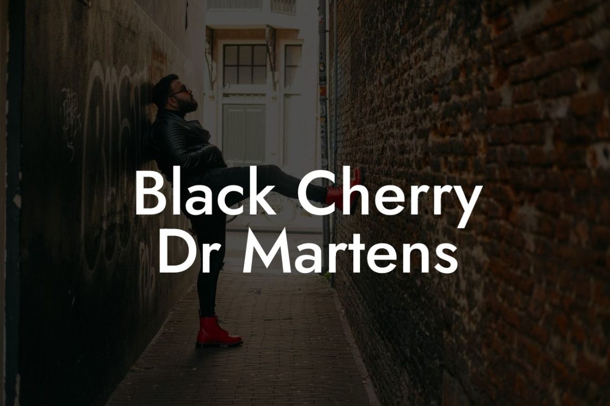 Black Cherry Dr Martens