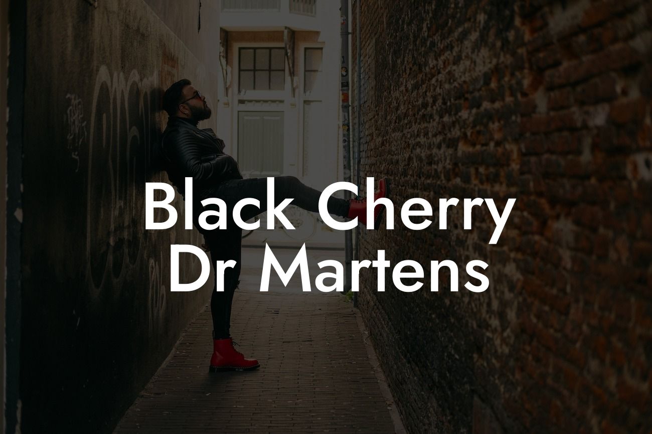 Black Cherry Dr Martens