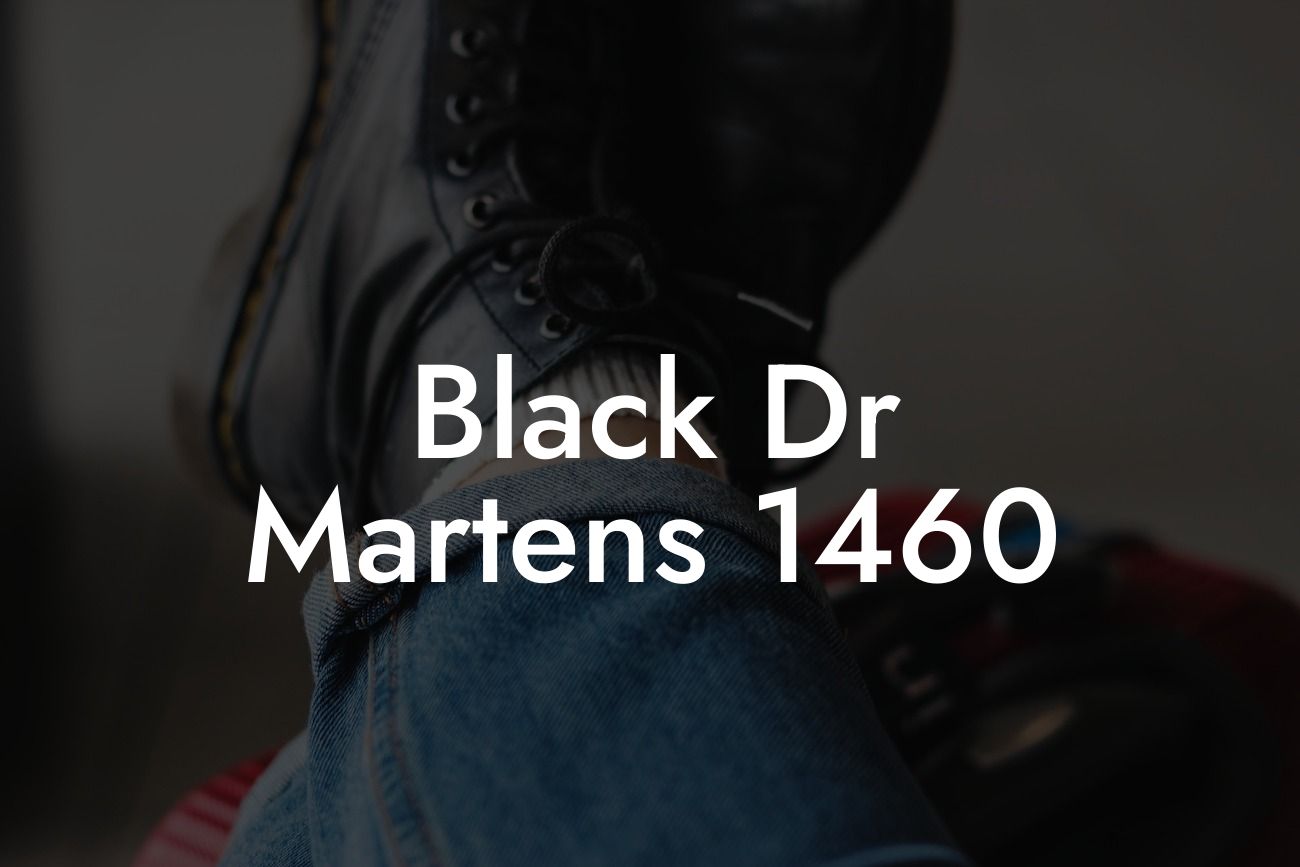 Black Dr Martens 1460