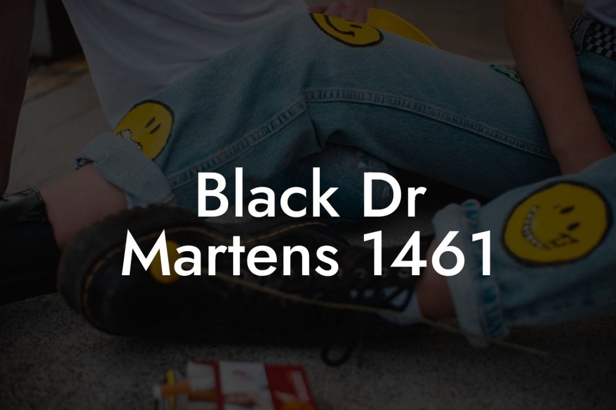 Black Dr Martens 1461