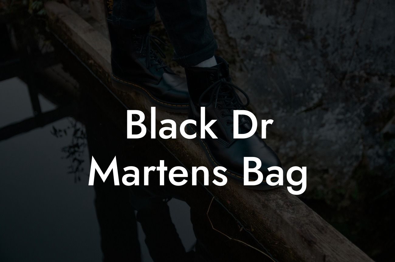 Black Dr Martens Bag