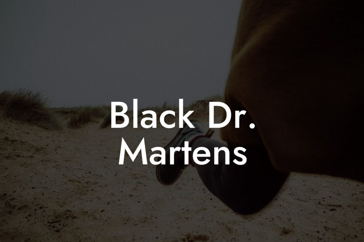 Black Dr. Martens