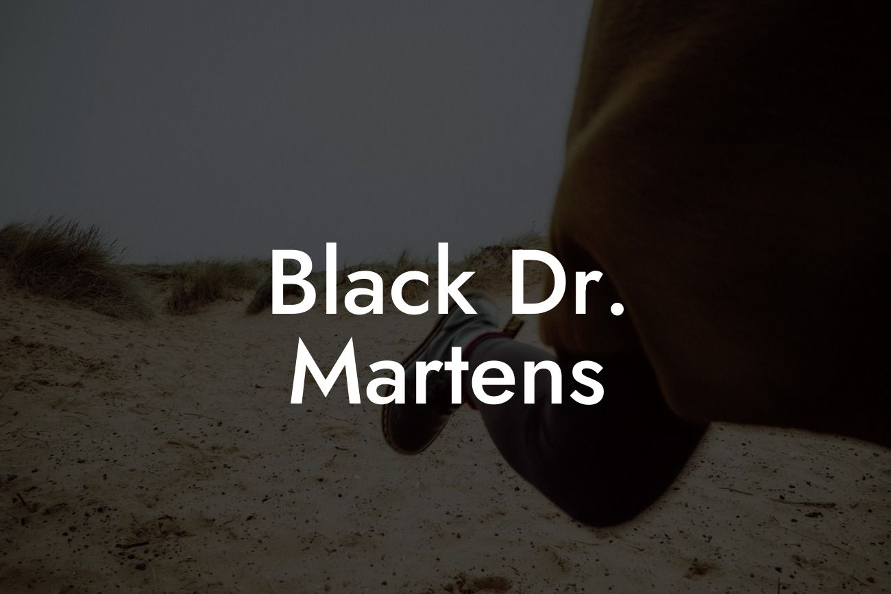 Black Dr Martens
