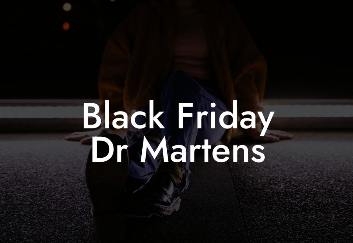 Black Friday Dr Martens