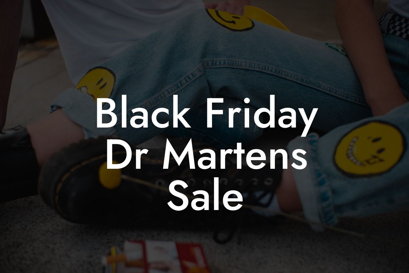 Black Friday Dr Martens Sale