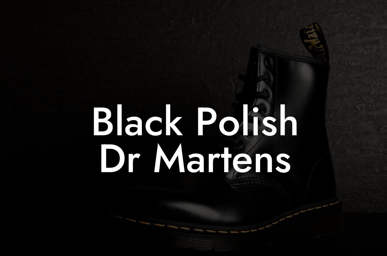 Black Polish Dr Martens