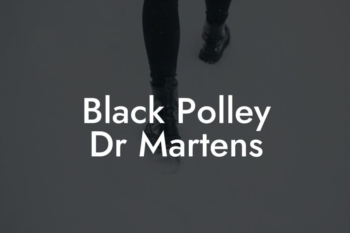 Black Polley Dr Martens