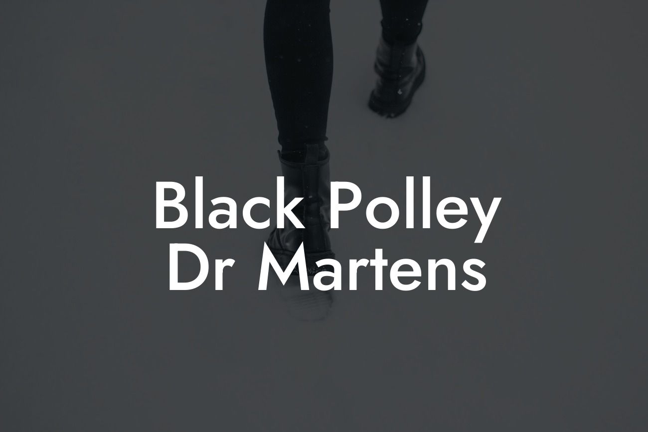 Black Polley Dr Martens