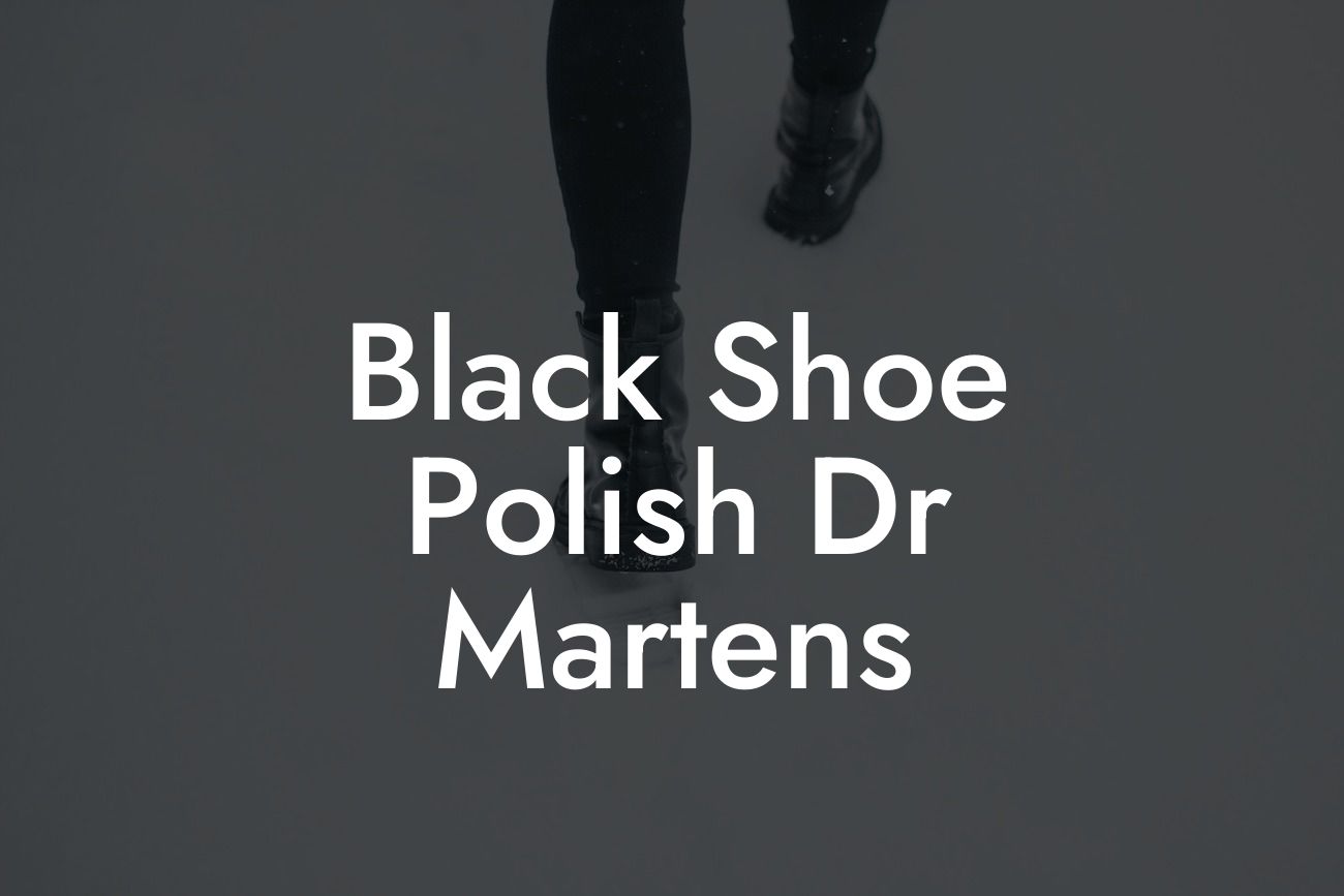 Black Shoe Polish Dr Martens