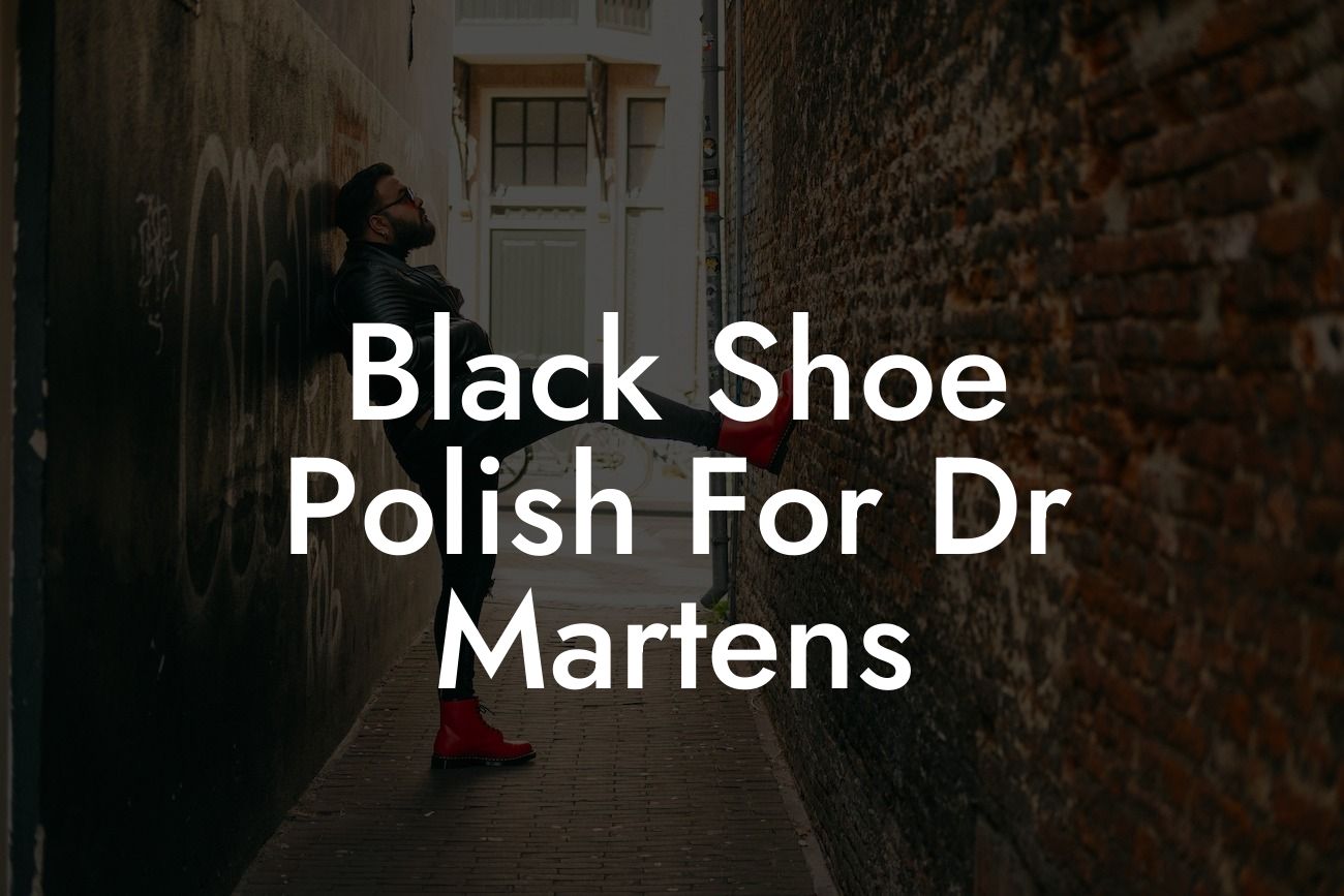 Black Shoe Polish For Dr Martens
