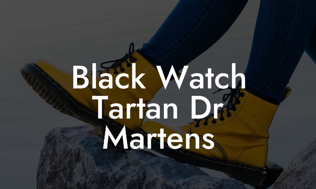 Black Watch Tartan Dr Martens