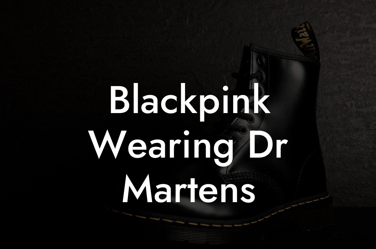 Blackpink Wearing Dr Martens