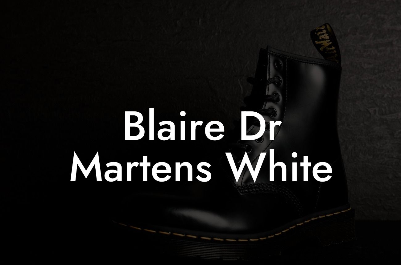Blaire Dr Martens White