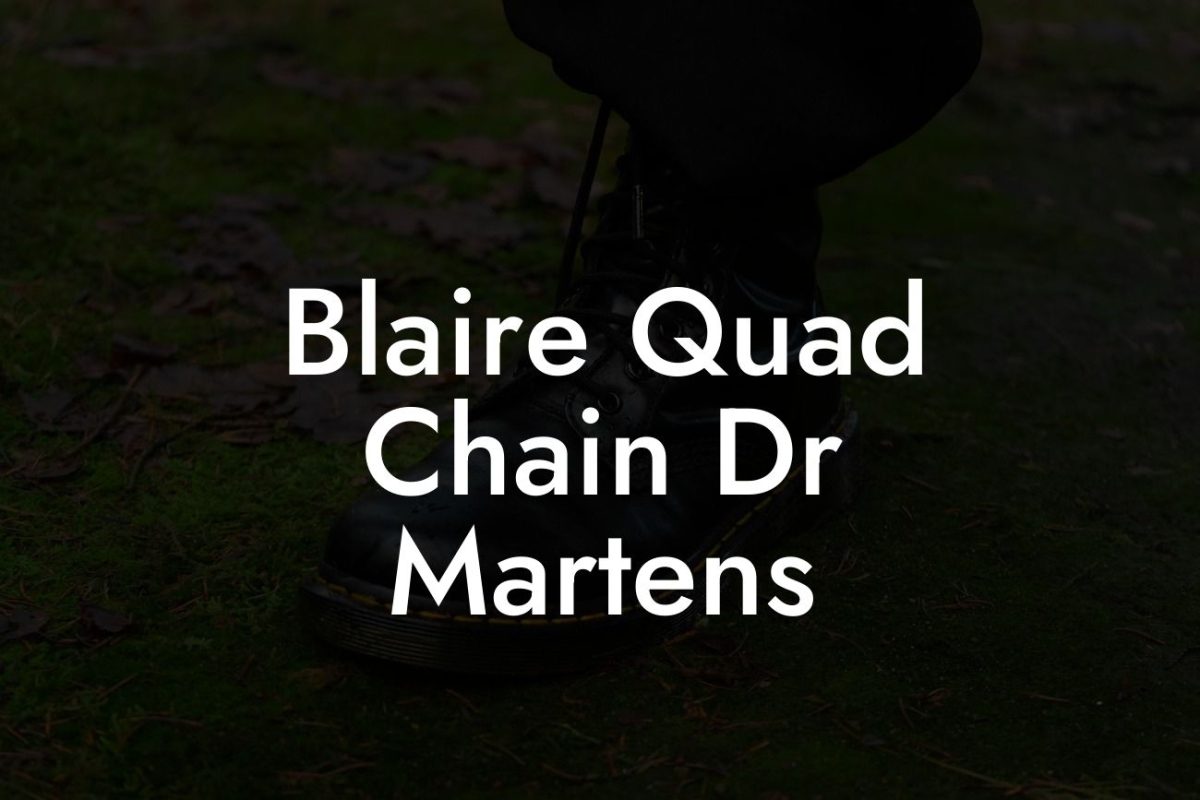 Blaire Quad Chain Dr Martens