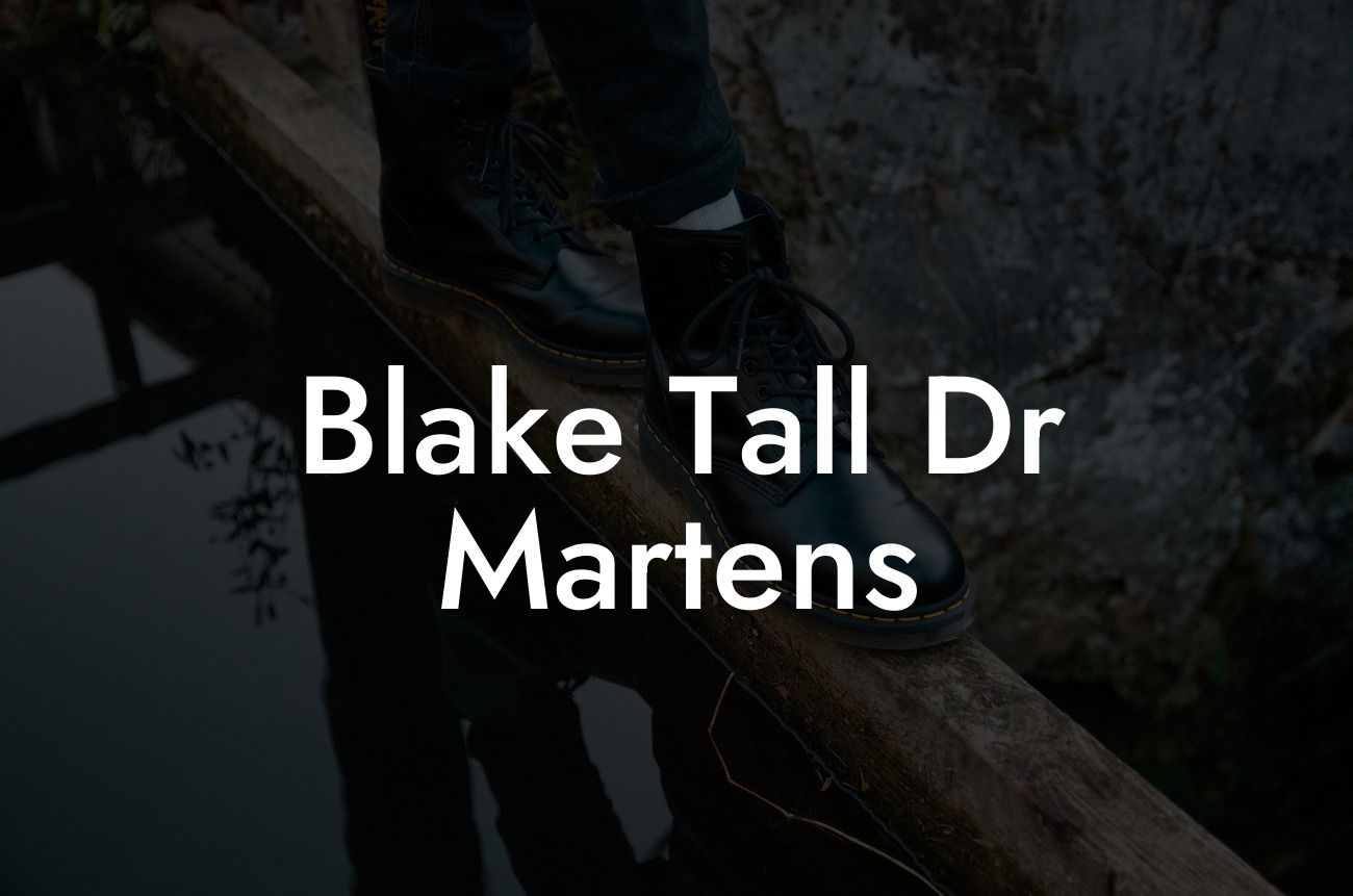 Blake Tall Dr Martens